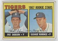 1967 Rookie Stars - Pat Dobson, George Korince [Good to VG‑EX]