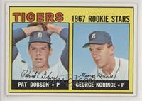 1967 Rookie Stars - Pat Dobson, George Korince [Good to VG‑EX]