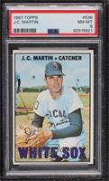 High # - J.C. Martin [PSA 8 NM‑MT]