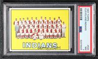 High # - Cleveland Indians Team [PSA 7 NM]