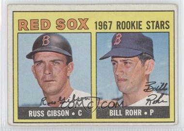 1967 Topps - [Base] #547 - High # - Russ Gibson, Billy Rohr [Good to VG‑EX]