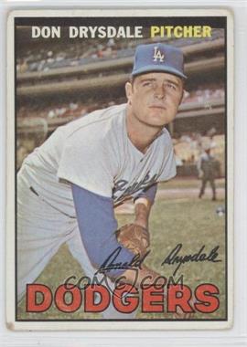 1967 Topps - [Base] #55 - Don Drysdale