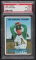 High # - Lew Krausse [PSA 8 NM‑MT (OC)]