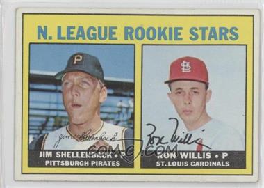 1967 Topps - [Base] #592 - High # - Jim Shellenback, Ron Willis