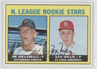 1967 Topps - [Base] #592 - High # - Jim Shellenback, Ron Willis