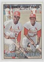 Cards Clubbers (Lou Brock, Curt Flood)