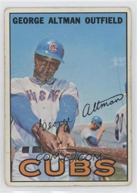 1967 Topps - [Base] #87 - George Altman [Good to VG‑EX]