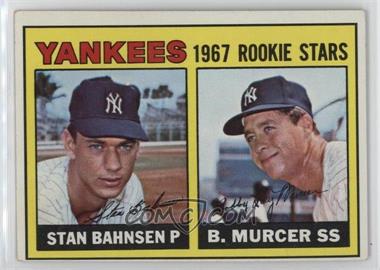 1967 Topps - [Base] #93 - 1967 Rookie Stars - Stan Bahnsen, Bobby Murcer