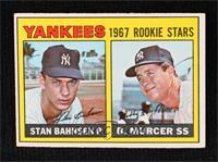 1967 Rookie Stars - Stan Bahnsen, Bobby Murcer [Poor to Fair]