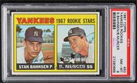 1967 Rookie Stars - Stan Bahnsen, Bobby Murcer [PSA 8 NM‑MT]