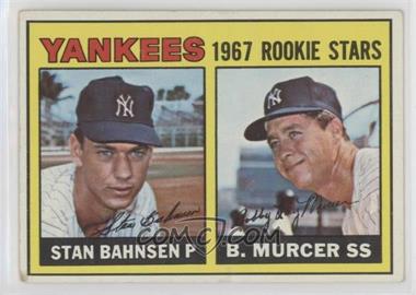 1967 Topps - [Base] #93 - 1967 Rookie Stars - Stan Bahnsen, Bobby Murcer