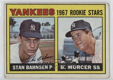 1967 Topps - [Base] #93 - 1967 Rookie Stars - Stan Bahnsen, Bobby Murcer