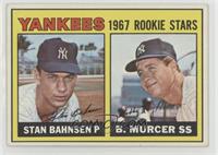 1967 Rookie Stars - Stan Bahnsen, Bobby Murcer [Good to VG‑EX]