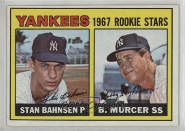 1967 Topps - [Base] #93 - 1967 Rookie Stars - Stan Bahnsen, Bobby Murcer