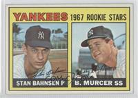 1967 Rookie Stars - Stan Bahnsen, Bobby Murcer [Noted]