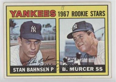 1967 Topps - [Base] #93 - 1967 Rookie Stars - Stan Bahnsen, Bobby Murcer [Poor to Fair]