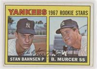 1967 Rookie Stars - Stan Bahnsen, Bobby Murcer [COMC RCR Good‑V…