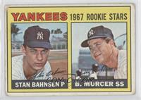 1967 Rookie Stars - Stan Bahnsen, Bobby Murcer [Good to VG‑EX]