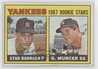 1967 Rookie Stars - Stan Bahnsen, Bobby Murcer [Good to VG‑EX]