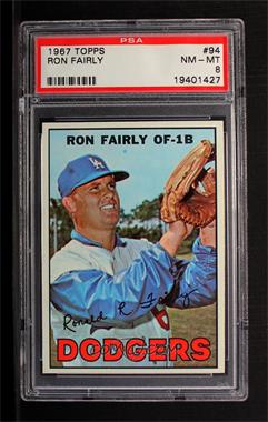 1967 Topps - [Base] #94 - Ron Fairly [PSA 8 NM‑MT]