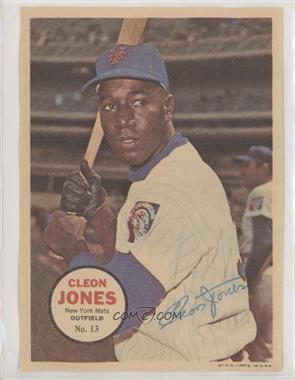 1967 Topps - Poster Inserts #13 - Cleon Jones