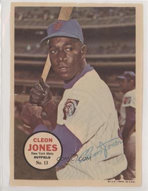 1967 Topps - Poster Inserts #13 - Cleon Jones [Poor to Fair]