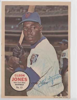 1967 Topps - Poster Inserts #13 - Cleon Jones