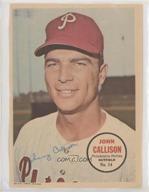 1967 Topps - Poster Inserts #14 - Johnny Callison [Good to VG‑EX]