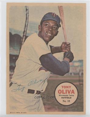 1967 Topps - Poster Inserts #18 - Tony Oliva [Poor to Fair]