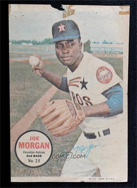 1967 Topps - Poster Inserts #25 - Joe Morgan [Poor to Fair]