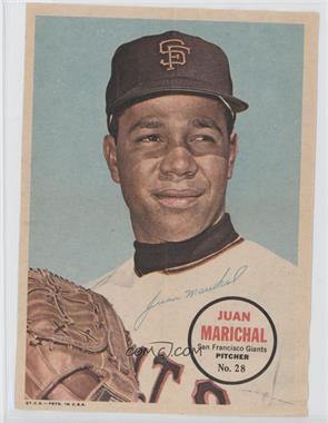 1967 Topps - Poster Inserts #28 - Juan Marichal