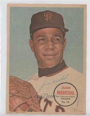 1967 Topps - Poster Inserts #28 - Juan Marichal [Good to VG‑EX]