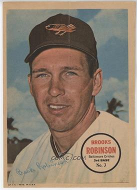 1967 Topps - Poster Inserts #3 - Brooks Robinson
