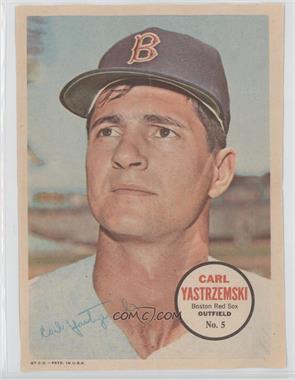 1967 Topps - Poster Inserts #5 - Carl Yastrzemski [Good to VG‑EX]