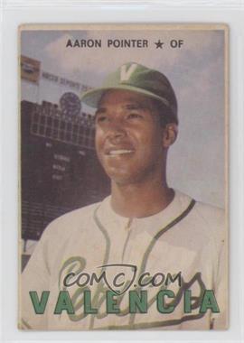 1967 Topps Venezuelan - [Base] #103 - Aaron Pointer