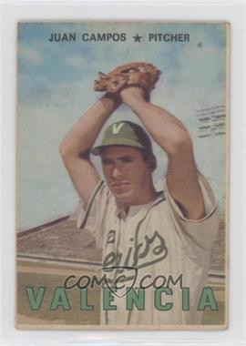 1967 Topps Venezuelan - [Base] #109 - Juan Campos