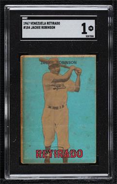 1967 Topps Venezuelan - [Base] #184 - Jackie Robinson [SGC 1 PR]