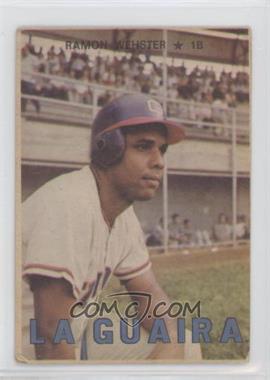 1967 Topps Venezuelan - [Base] #50 - Ramon Webster