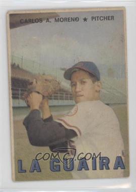 1967 Topps Venezuelan - [Base] #64 - Carlos Moreno [Poor to Fair]