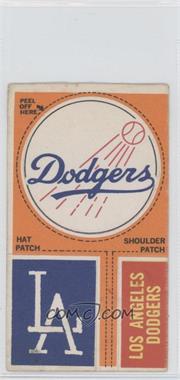 1968 Fleer Baseball Cloth Patches - Emblems #LADO - Los Angeles Dodgers