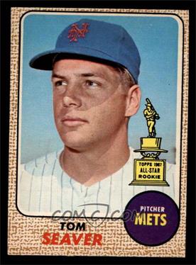 1968 O-Pee-Chee - [Base] #45 - Tom Seaver [EX]