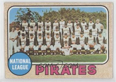 1968 Topps - [Base] - Proof Sheet Blank Back Singles #_PIPI - Pittsburgh Pirates Team [Good to VG‑EX]