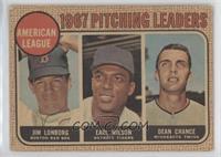 League Leaders - Jim Lonborg, Earl Wilson, Dean Chance