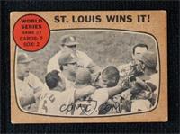 World Series - Game #7 - St. Louis Wins It! [Good to VG‑EX]