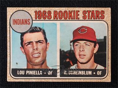 1968 Topps - [Base] - Venezuelan #16 - 1968 Rookie Stars - Lou Piniella, Richie Scheinblum [Poor to Fair]