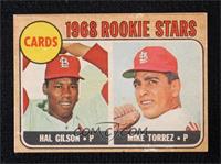 1968 Rookie Stars - Hal Gilson, Mike Torrez [Poor to Fair]