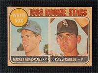 1968 Rookie Stars - Mickey Abarbanel, Cisco Carlos [Poor to Fair]