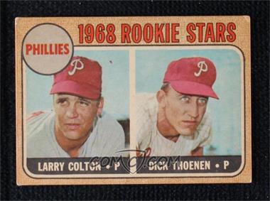 1968 Topps - [Base] - Venezuelan #348 - 1968 Rookie Stars - Larry Colton, Dick Thoenen