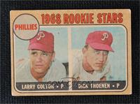 1968 Rookie Stars - Larry Colton, Dick Thoenen [Poor to Fair]