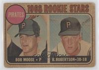 1968 Rookie Stars - Bob Moose, Bob Robertson